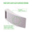 18 PCS Door Wedge Rubber, , Heavy Duty Slip-Resistant and Stackable Door Holders 2