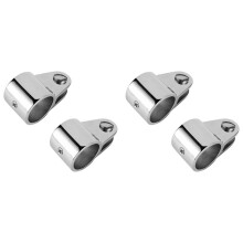 4 Stück Bimini-Oberbackenschieber für Marineboote, Beschläge Aus Edelstahl 316, Innendurchmesser 1 Zoll 25,4 mm