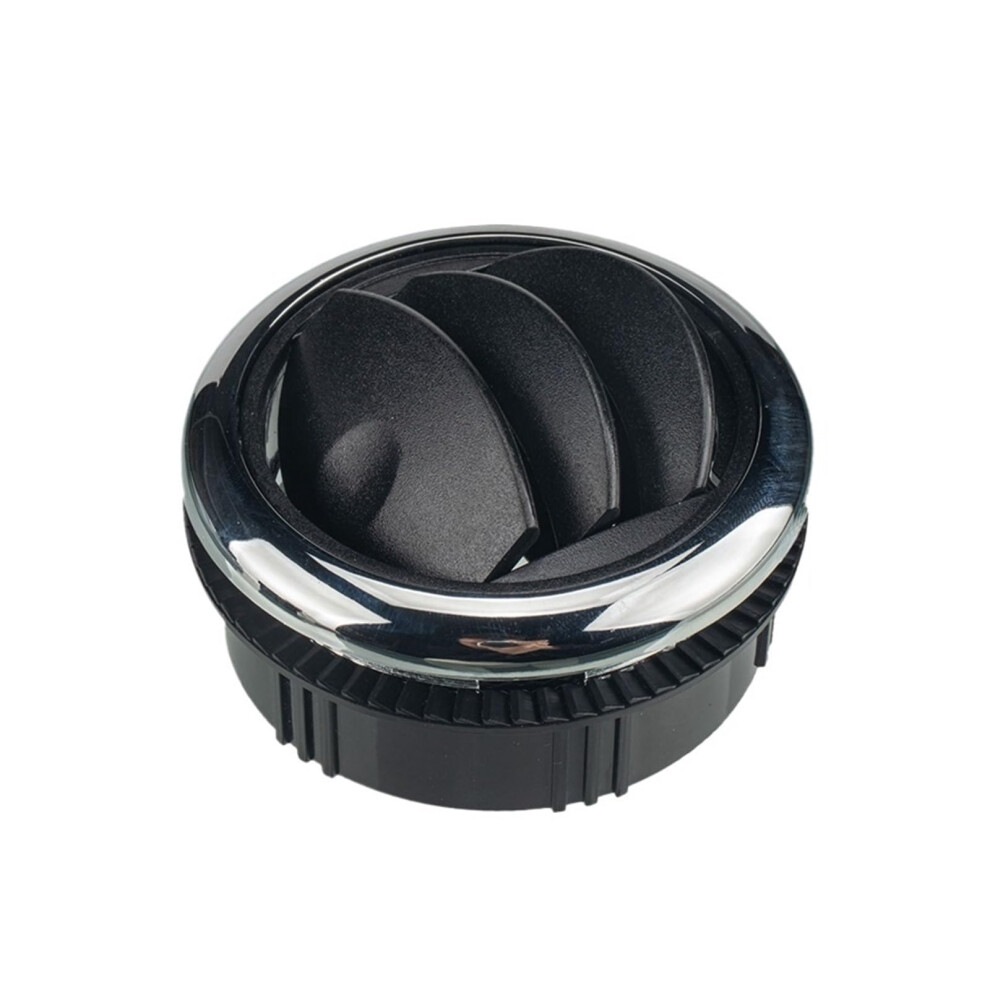 Rv Air Conditioner Vent 75Mm Chrome With 360 Airflow Control And ScratchâResistant Finish Black 9330225436201