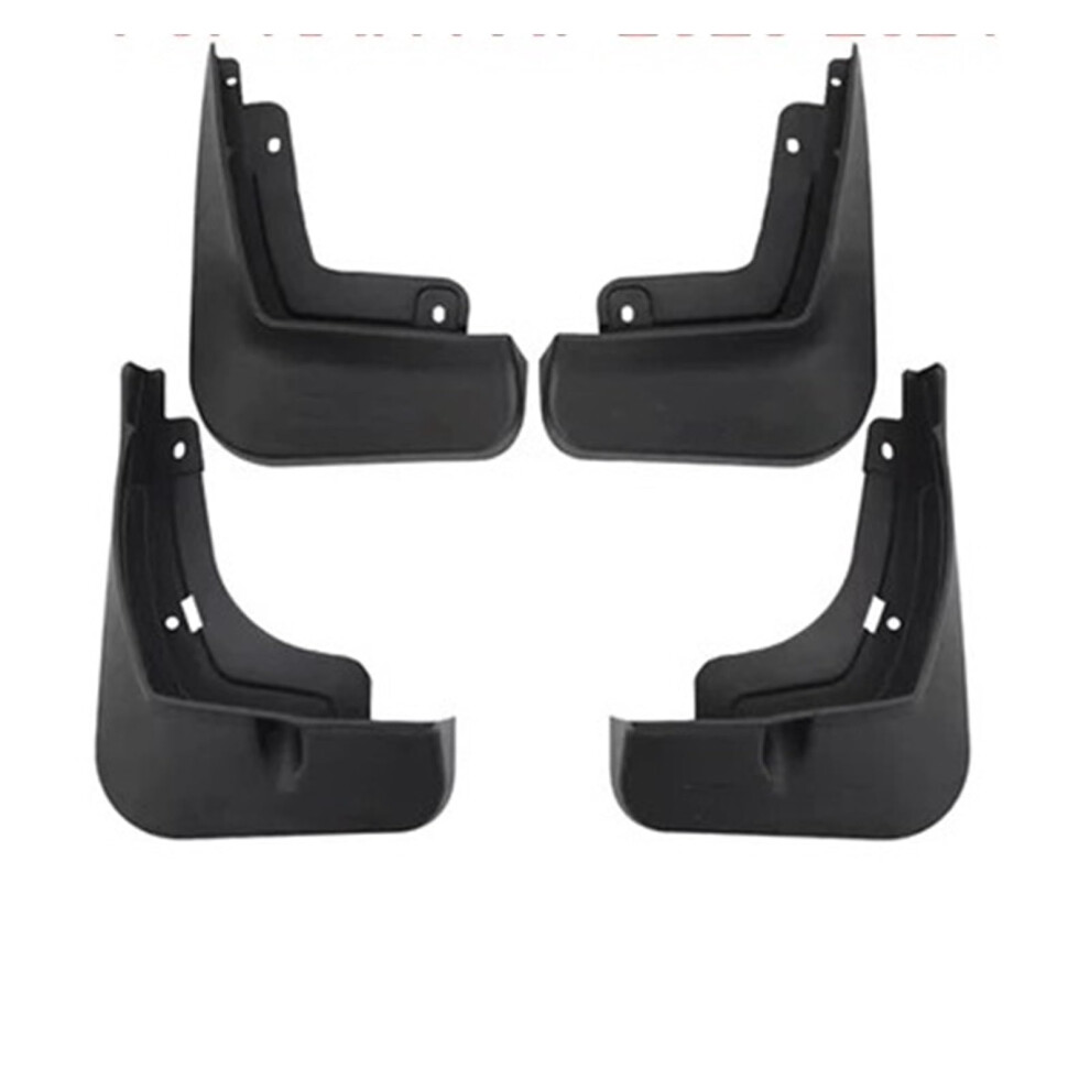 Abs Car Mud Flaps Splash Guards For Kaiyi X7 2023Â2025 Front And Rear Set Paint Protection Black 9073542105442