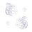 PVC Plastic Suction Cup Hook 40mm 24 Pcs Clear 1