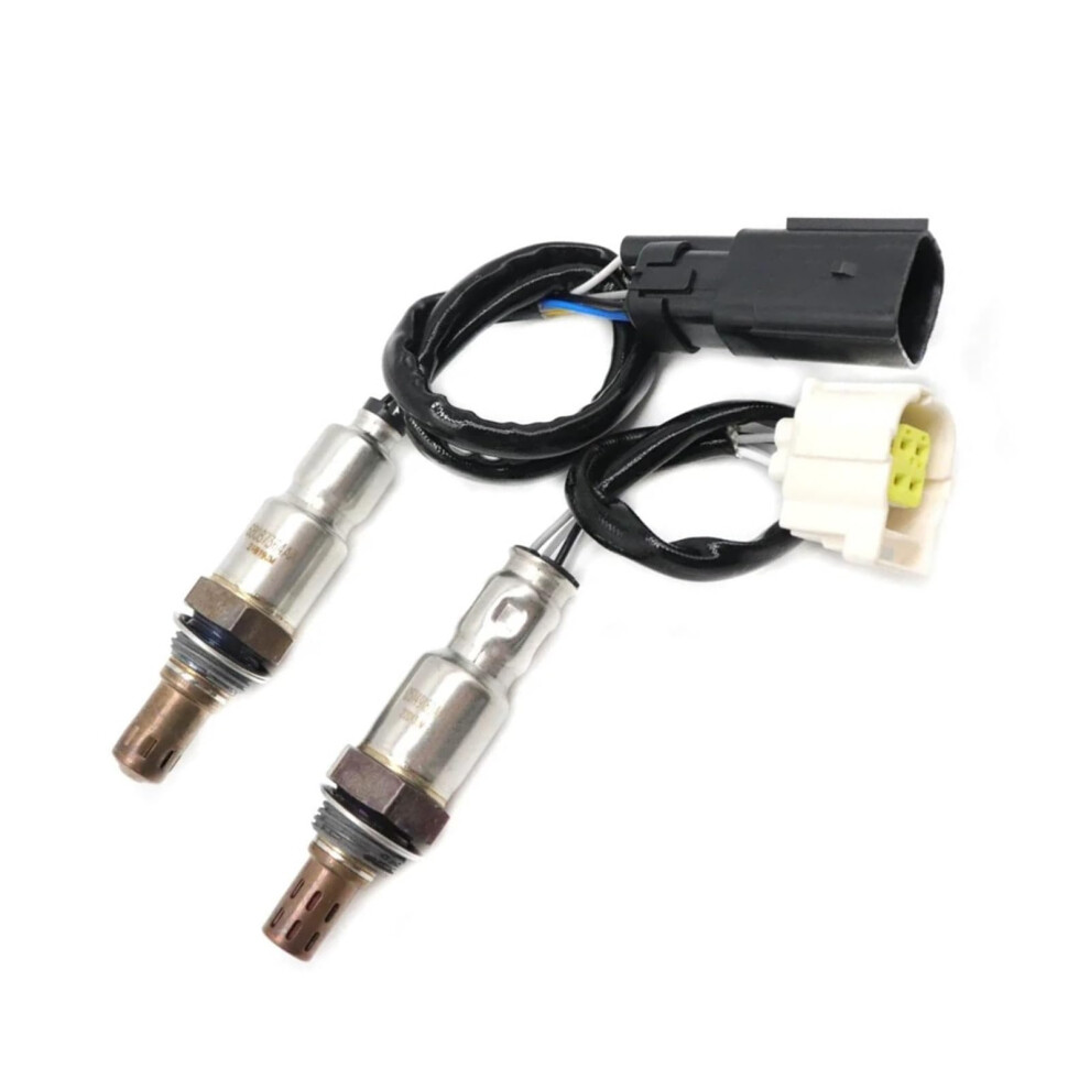 2Pcs Front Rear Oxygen Sensor 2345150 2344545 For Jeep Cherokee Chrysler Fiat, Accurate Air Fuel Ratio Detection And Fast Response 9330225436263