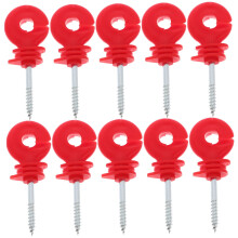 20 Pack Self Tapping Fence Screws for Electric Fence Insulators, Easy Wood Installation, Secure Hold