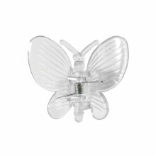 50 Pack Clear Butterfly Orchid Clips Reusable Plant Support Clips for Gentle Stem Support