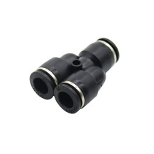 10mm Y Type Garden Hose Quick Connector Set Leakproof Secure Seal Cooling Pneumatic Hose Fitting 5 Pcs