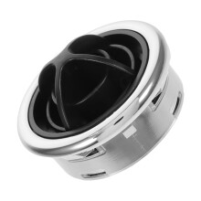 Universal RV Air Vent Cover Round Snap Design Easy Installation Enhanced Air Circulation Durable ABS
