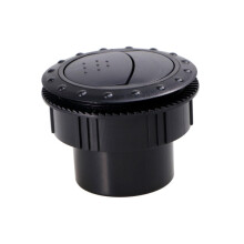 Rotating Round Car Air Vent for RV, Adjustable Airflow Direction, Durable ABS Universal Outlet