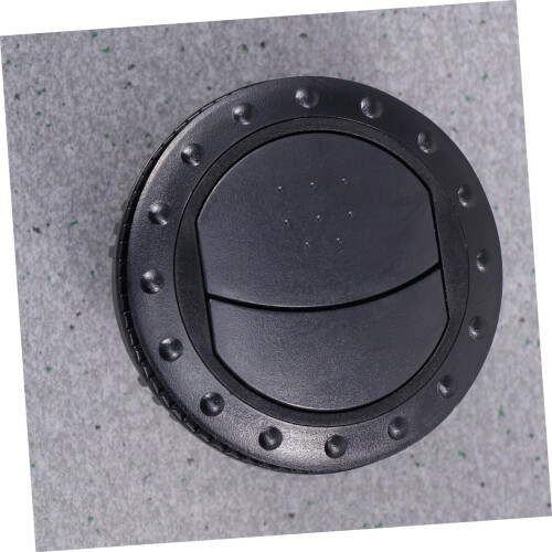 Rotating Round Car Air Vent for RV, Adjustable Airflow Direction, Durable ABS Universal Outlet 2