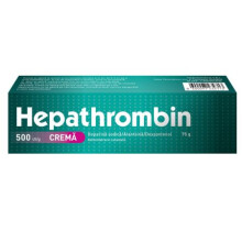 Hepathrombin cream, 500 UI/g, 75 g
