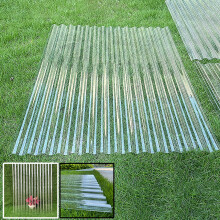 Clear Roofing Panels 1mm 5pcs Fiberglass Roof Sheets  Light Transmission UV Resistant for Greenhouse Shed