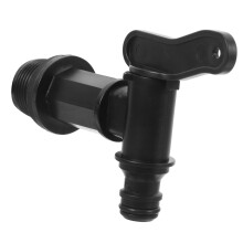 Leakproof Rain Barrel Spigot Adapter for Garden Hose Connector, Durable Outdoor Water Tap Fitting