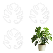 Sturdy Metal Plant Support Stakes for Indoor Monstera, Decorative Trellis for Climbing Potted Plants (B)