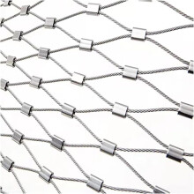 304 Stainless Steel Wire Mesh Rope Net 2x10m CorrosionResistant Flexible Braided Fence for Garden Balcony and Animal Enclosures