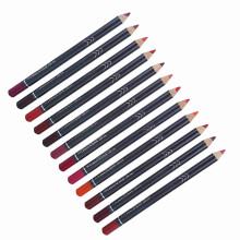 12-Color Matte Waterproof Lip Liner Pencil Set