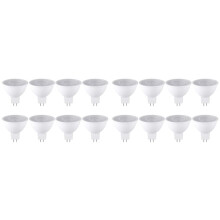 16PCS 7W MR16 LED Bulb GU5.3 Base 6000K 520LM White Light for Ceiling Light Track Light Home Use Bulb