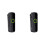 2X Wireless  Walkie Talkie Ear Mounted Small and Compact  Collar Clip Intercom 2