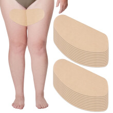 10 Pcs Anti Chafing Thigh Patches for Women, Sweatproof Latex Pads for Inner Thigh Protection