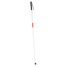 Folding Reflective Blind Cane 125cm Stainless Steel Lightweight Mobility Aid for Visually Impaired