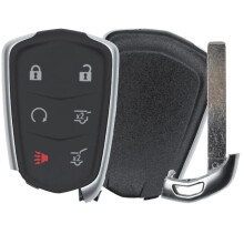 Replacement Smart Key Fob for Cadillac Escalade 2017 HYQ2AB Direct Fit with Built‑in Emergency Key