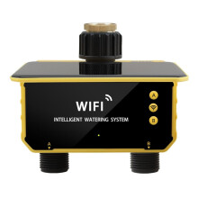 Tuya Wifi Solar Irrigation Timer Automatic Control Irrigation System Outdoor Water Timer Garden Watering Tool