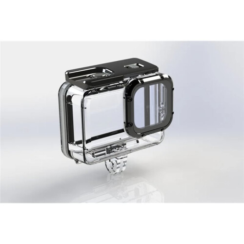 For  9 10 11 12 13 Case Waterproof Housing Diving 45M Protective Protector Mount Shell for  Hero 13 Black 1