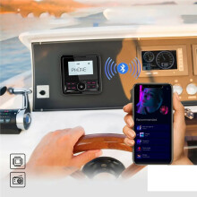 Båtradiosystem Mediaspelare Fyrkantig Marinradio/Högtalare/FM AM-Antenn Vattentät MP3-Radio