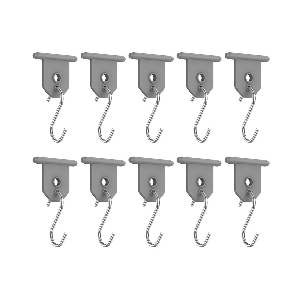 10Pcs Sturdy Metal Awning Hooks For Rv Camping Outdoor Hanging Accessories Party Light Hangers And Hat Racks 6032402097320