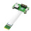 Placa Riser NGFF M.2 Key A/e para PCI-e Express 1X + USB com Cabo FPC de Folha de Alumínio e Blindagem EMI 1
