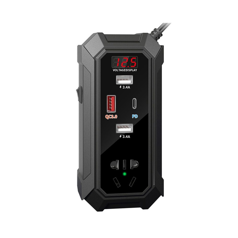 Simplified Vehicle Power Supply Reliable Conversion Of Dc12/24 Volts Into Usable Alternating Current With Usb Outputs 6032467543015