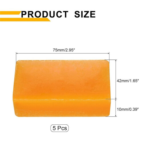 Beeswax Block, Thread  Wax Sewing Supplies DIY Tool Rectangle, Beeswax Leather  5PCS 2