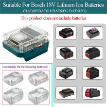 140W Digital Display Lithium Battery Adapter Converter for  18V Lithium Battery Charging Device