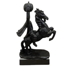 Estátua Do Cavaleiro Sem Cabeça em Resina Artesanal - Escultura Decorativa de Halloween