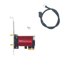 WiFi6 AX200 5.2 Dual Band 2.4G/5GHz WiFi Card 802.11AX PCI Express Wireless Network Adapter for PC
