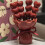 Cute Dessert Fruit Fork Household Tableware Ceramic Storage Tank Stainless Steel Small Fork Set 2