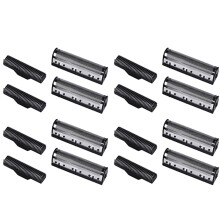 4Set Clipper Blade for Kemei -1102 Clipper Electric Shaver Parts Net Silver