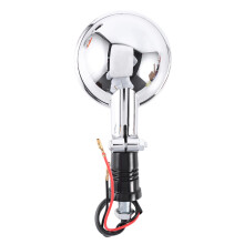 3X Turn Signal Indicator Blinker Amber Light for XV535 XV920 Virago XVS650 V-Star XVS400 Xvs1100-Silver+Yellow