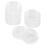 100 Pcs Small Round Transparent Plastic Coin Capsules Box 20mm 2