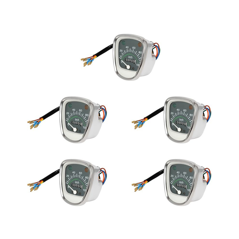 5X Retro Speedometer Tachometer Odometer Instrument For Passport Cub C50 C70 C90 C70mk3 Universal Gauges 6033081056592