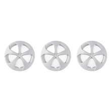 3X 15 Inch Car Wheel Cover Hub Cap Replacement for Prius 2012 2013 2014 2015