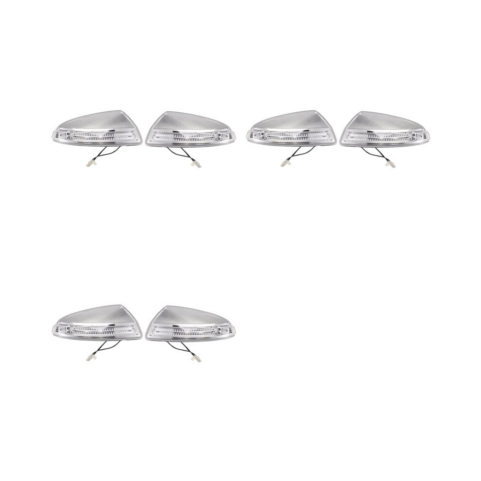 3Pair Door Side Mirror Turn Signal Indicator Lamp For W164 Ml350 Ml550 Gl450 A1649061300 A1649061400 Light 6033615749976