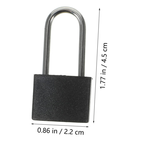 6 Sets Durable Mini Padlock with Keys for Backpack Luggage Diary Box and Locker 1