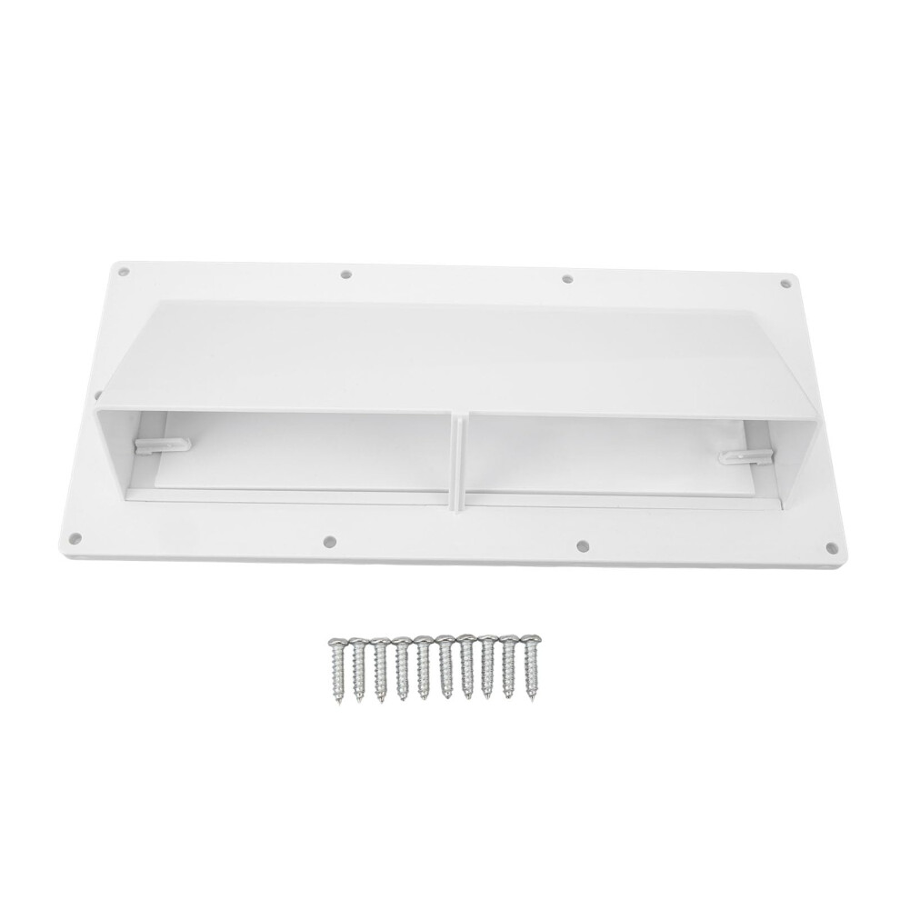 Rv Range Hood Vent Cover, Weatherproof Sun Protection For Trailer, Airflow Ventilation White 9771547958048