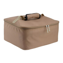 Khaki Camping Stove Bag 600D Oxford WaterResistant Cassette Stove Case with Impact Resistant Protection