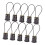 Premium Black Bamboo Lamp Holder Adapter E27 Waterproof 10pcs 1