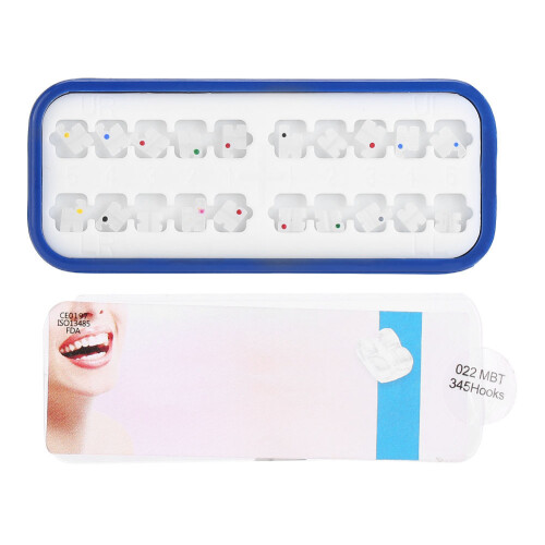 20pcs Roth 022 Slot 345 White Ceramic Brackets