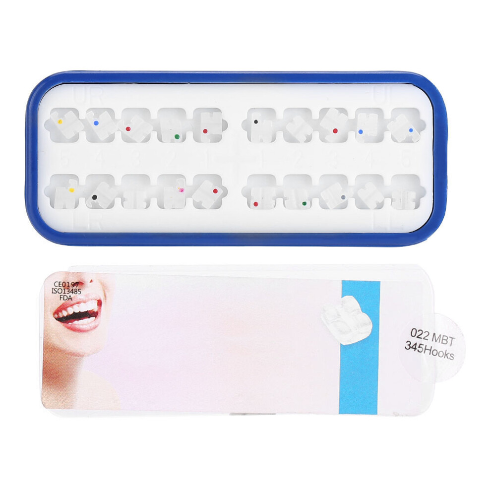 White 20Pcs Roth 022 Slot 345 Ceramic Brackets