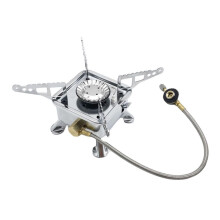 Mini Camping Stove Gas Burner for Outdoor Cooking Hiking Lightweight Durable Metal Construction
