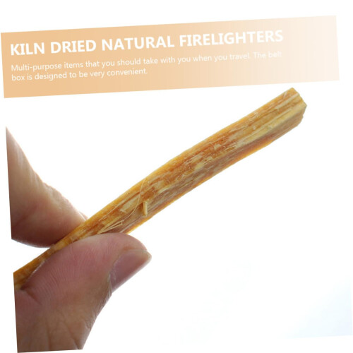 Natural Fatwood Fire Starters Quick Ignition Eco Friendly Fire Starter for Camping Grill Fire Pit 1