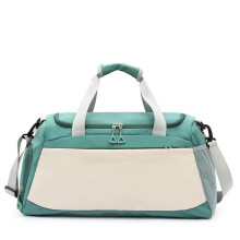 Gym Duffel Bag with Shoe Compartment, Lightweight Water Resistant Carry On Duffel for Airplane Travel