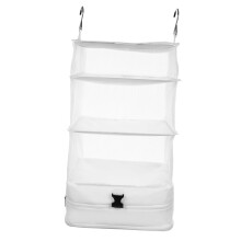 Foldable Hanging Closet Organizer 3Layer Travel Packing Cube with MultiCompartment Storage for Home Use